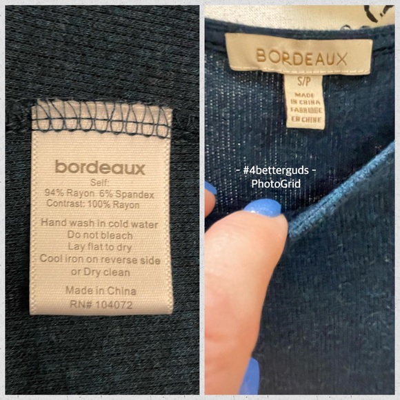 Bordeaux Anthropologie Short Sleeve Cinch Waist Lightweight Sweater Maxi S/P SP - Picture 9 of 16